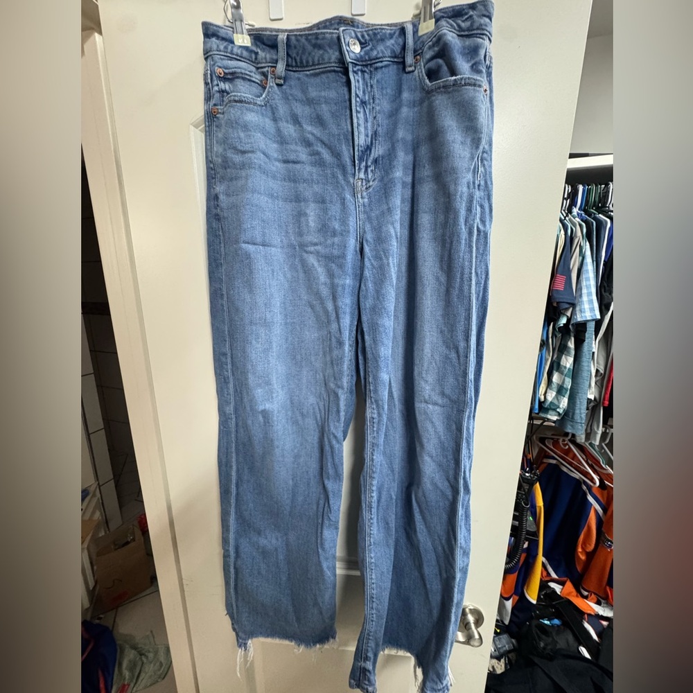 American Eagle Outfitters Relaxed Blue Jeans